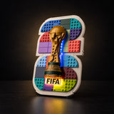 LED light kit compatible with LEGO® FIFA World Cup 2026™ Official Emblem Set #43032 — product photo 1