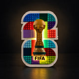 LED light kit compatible with LEGO® FIFA World Cup 2026™ Official Emblem Set #43032 — product photo 4