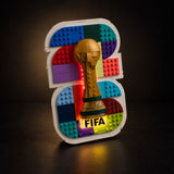 LED light kit compatible with LEGO® FIFA World Cup 2026™ Official Emblem Set #43032 — product photo 5