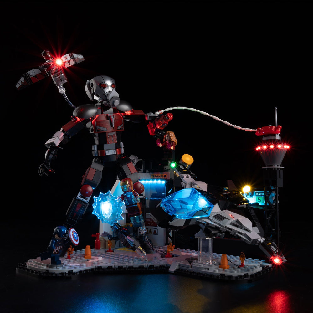 LED light kit compatible with LEGO® Captain America: Civil War Action Battle Set #76314 — product photo 1