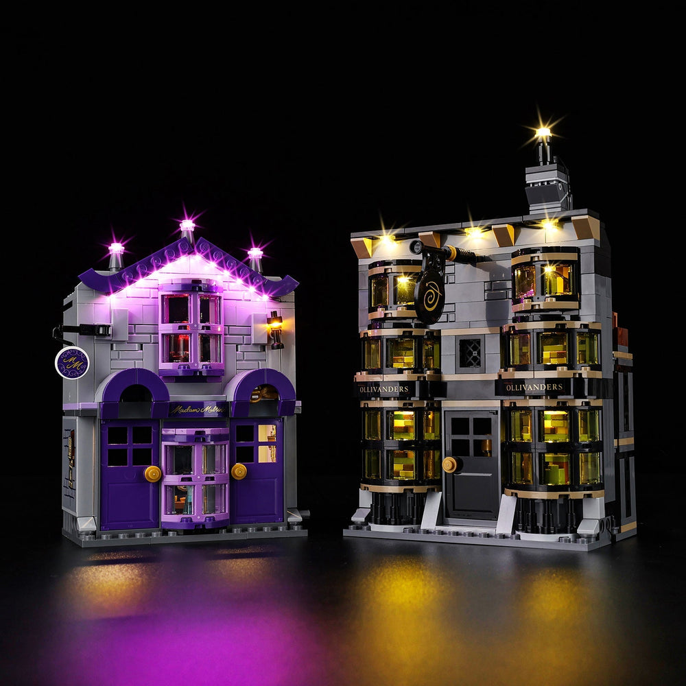 LED light kit compatible with LEGO® Ollivanders™ & Madam Malkin's Robes Set #76439 — product photo 1