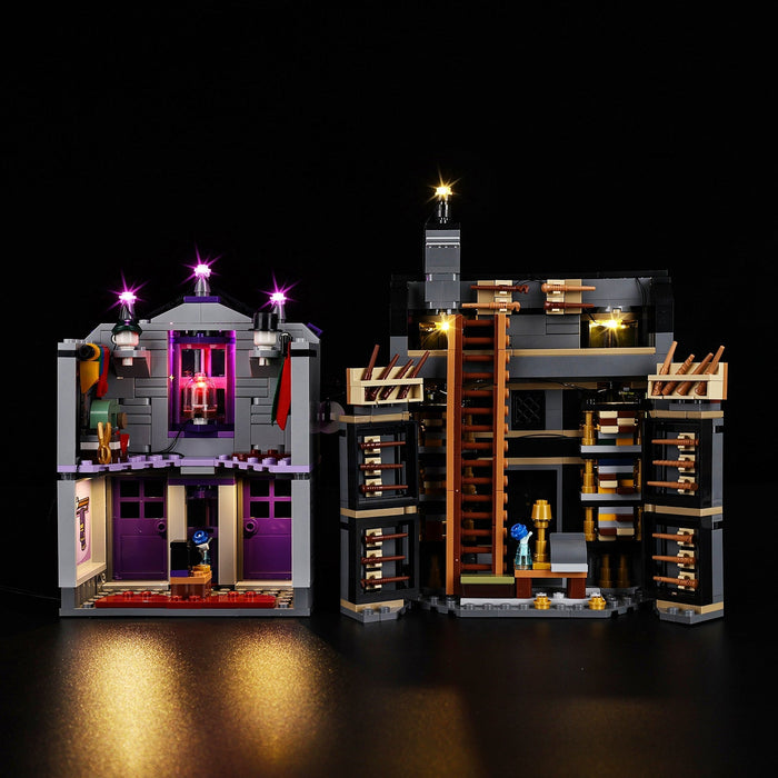 LED light kit compatible with LEGO® Ollivanders™ & Madam Malkin's Robes Set #76439 — product photo 3
