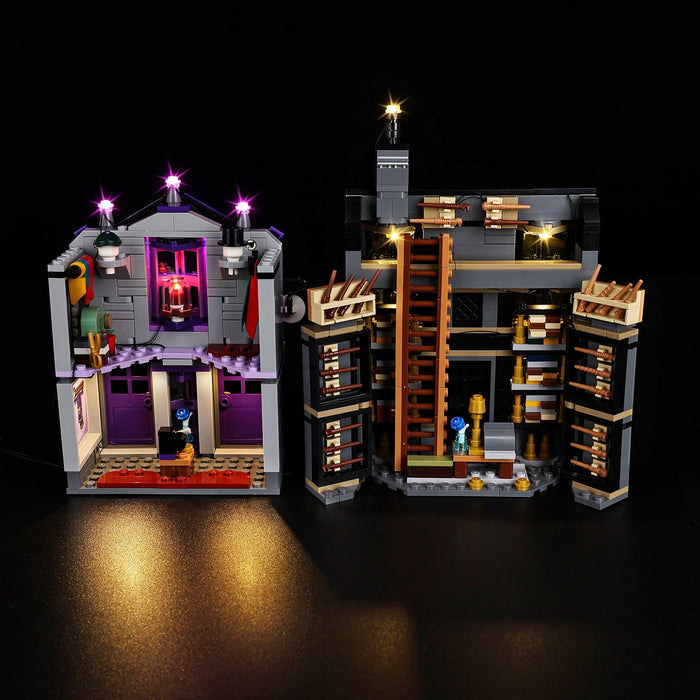 LED light kit compatible with LEGO® Ollivanders™ & Madam Malkin's Robes Set #76439 — product photo 4