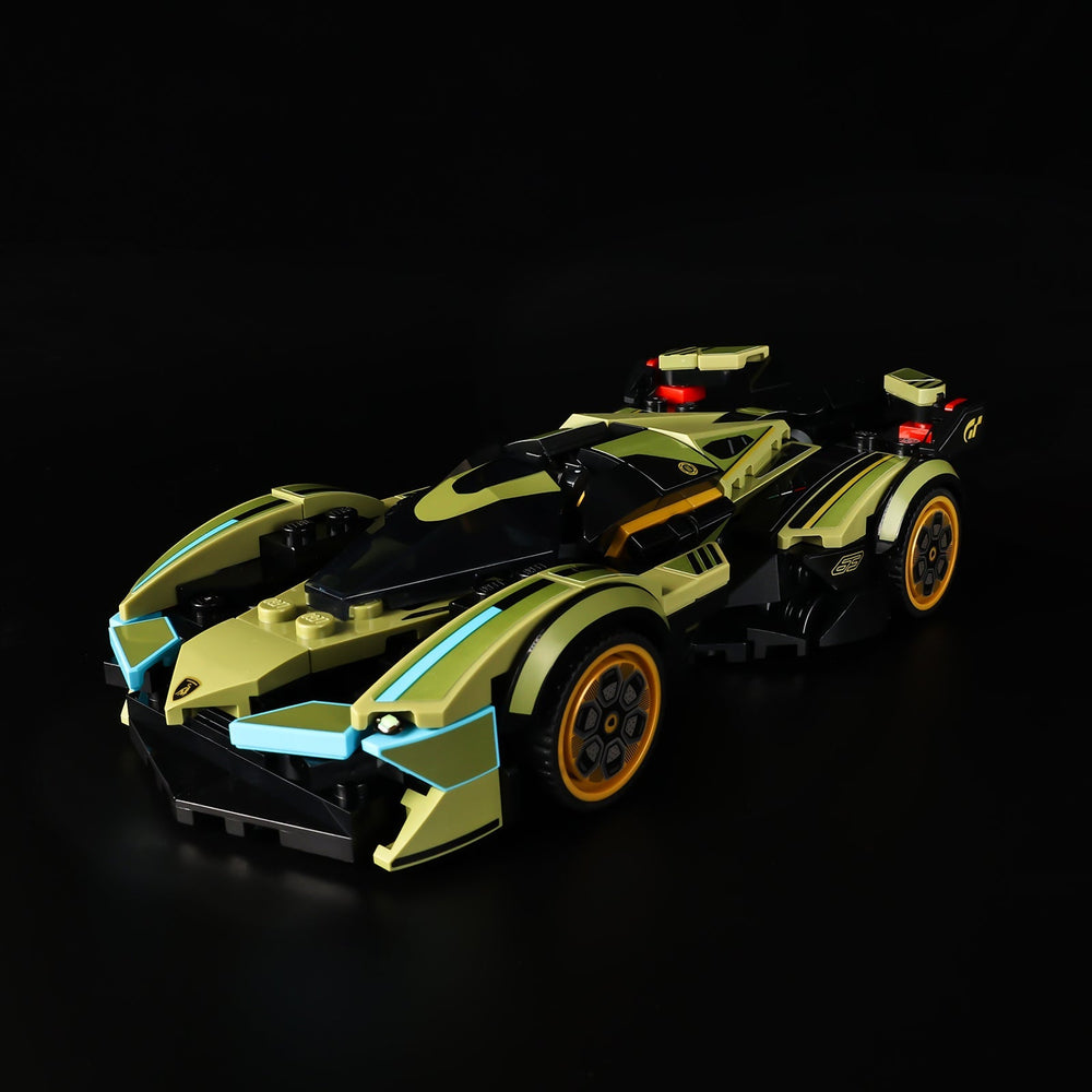 LED light kit compatible with LEGO® Lamborghini Lambo V12 Vision GT Super Car Set #76923 — product photo 2