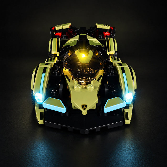 LED light kit compatible with LEGO® Lamborghini Lambo V12 Vision GT Super Car Set #76923 — product photo 3