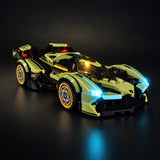LED light kit compatible with LEGO® Lamborghini Lambo V12 Vision GT Super Car Set #76923 — product photo 5