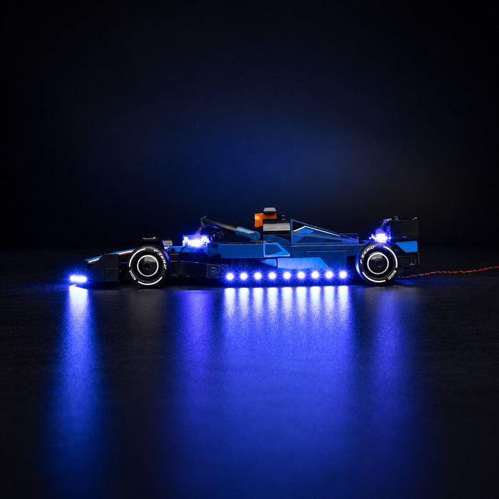 LED light kit compatible with LEGO® Williams Racing FW46 F1® Race Car Set #77249 — product photo 3