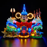 LED light kit compatible with LEGO® Magic of Disney Set #21352 — product photo 1