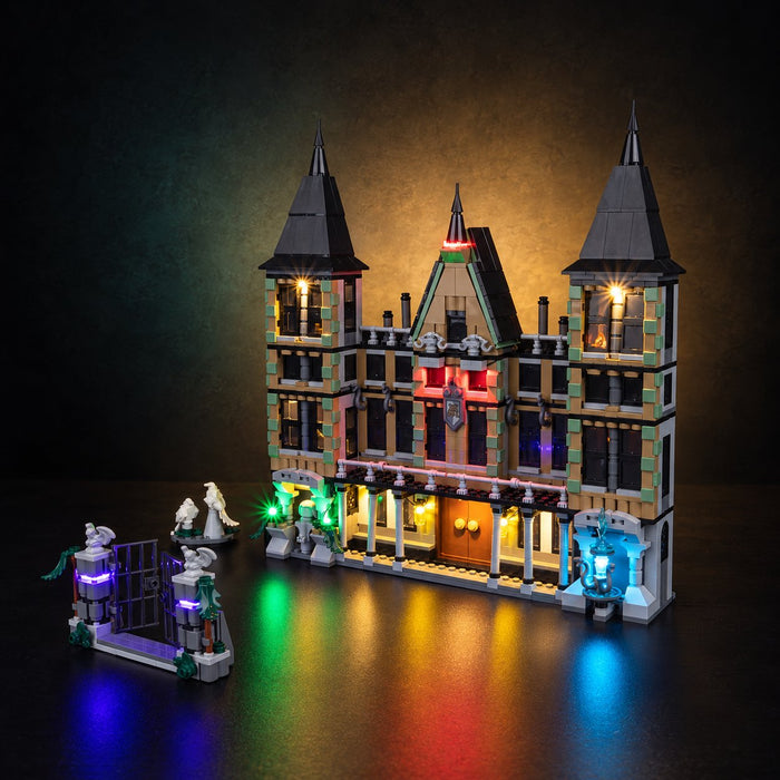 LED light kit compatible with LEGO® Malfoy Manor Set #76453 — product photo 3