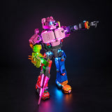 LED light kit compatible with LEGO® Mecha Team Leader Set #77078 — product photo 3