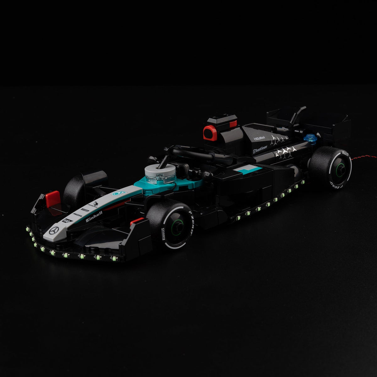 LED light kit compatible with LEGO® Mercedes-AMG F1® W15 Race Car Set #77244 — product photo 2