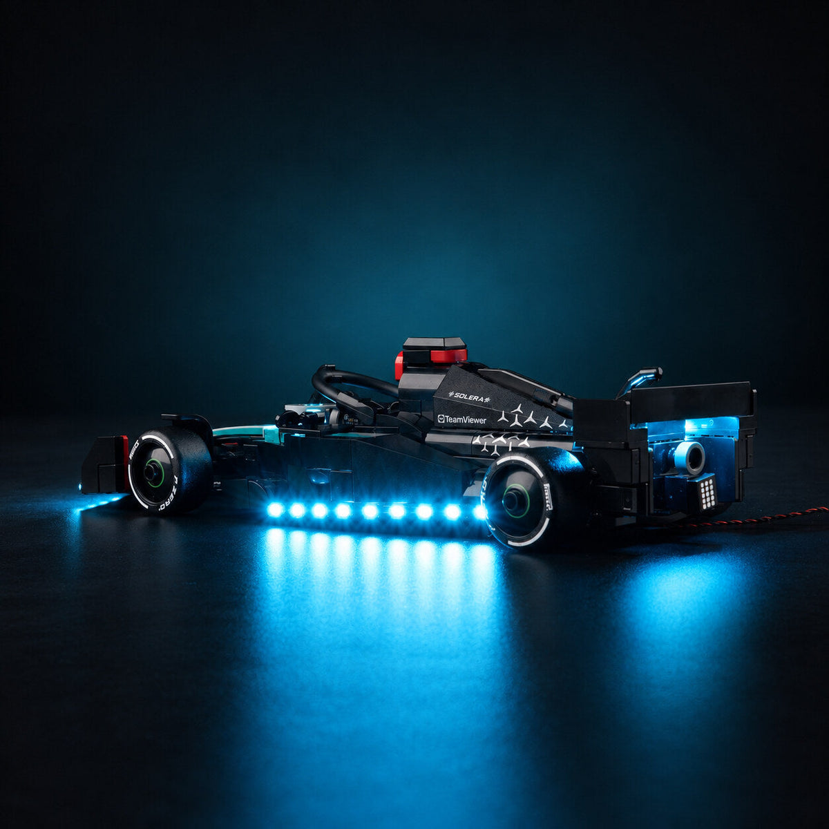 LED light kit compatible with LEGO® Mercedes-AMG F1® W15 Race Car Set #77244 — product photo 4