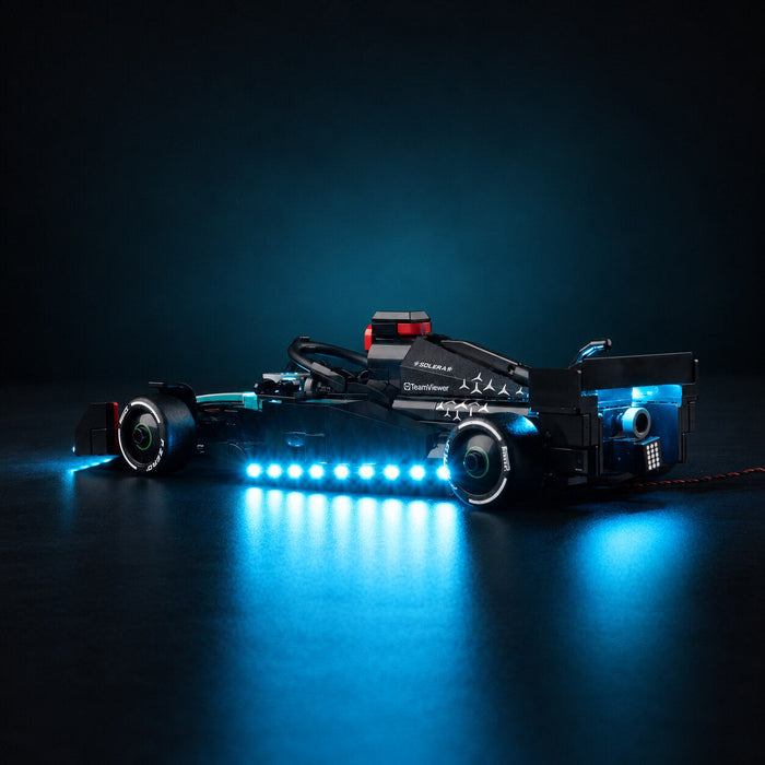LED light kit compatible with LEGO® Mercedes-AMG F1® W15 Race Car Set #77244 — product photo 4
