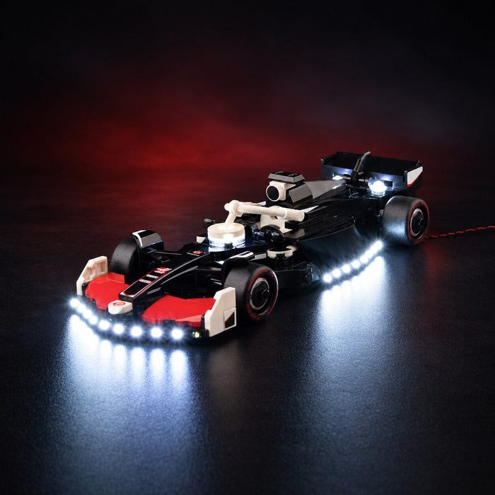 LED light kit compatible with LEGO® MoneyGram Haas F1® Team VF-24 Race Car Set #77250 — product photo 1