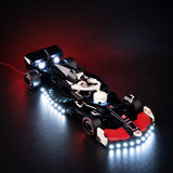 LED light kit compatible with LEGO® MoneyGram Haas F1® Team VF-24 Race Car Set #77250 — product photo 5