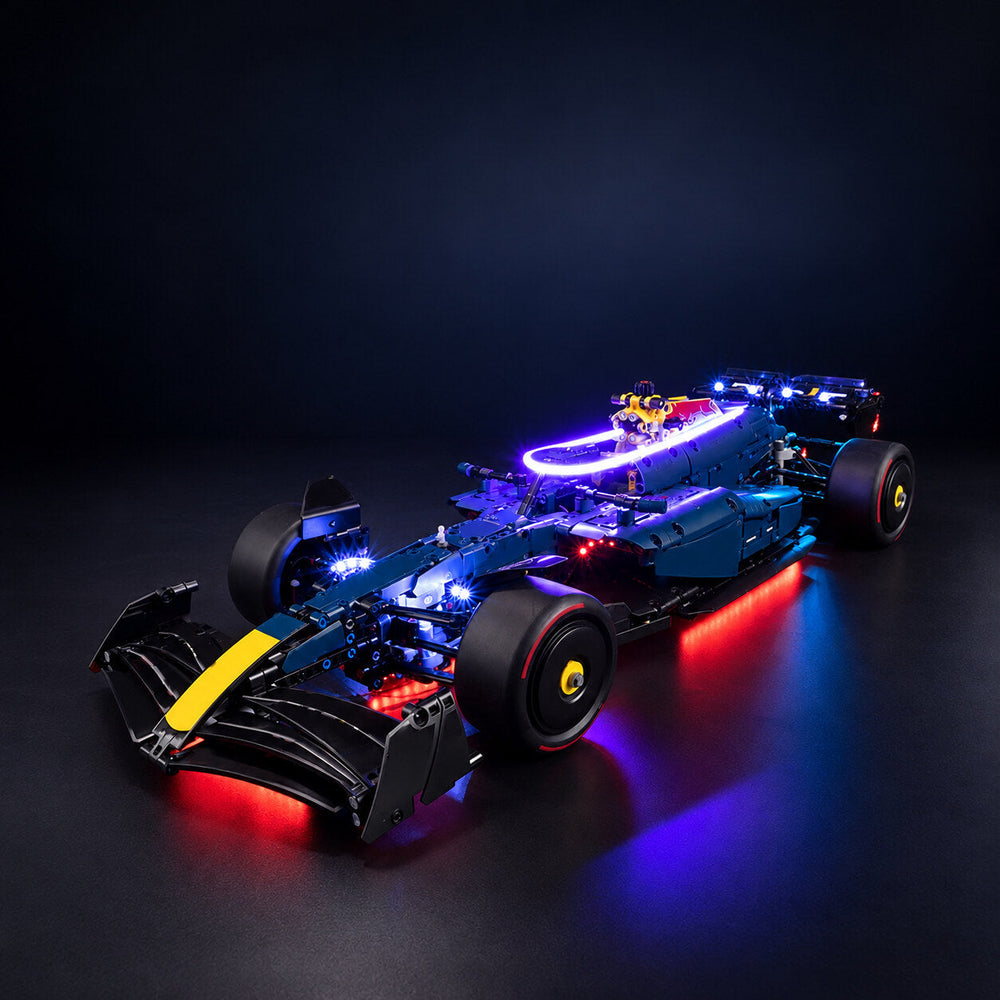 LED light kit compatible with LEGO® Oracle Red Bull Racing RB20 F1 Car Set #42206 — product photo 1