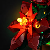 LED light kit compatible with LEGO® Poinsettia Set #10370 — product photo 6