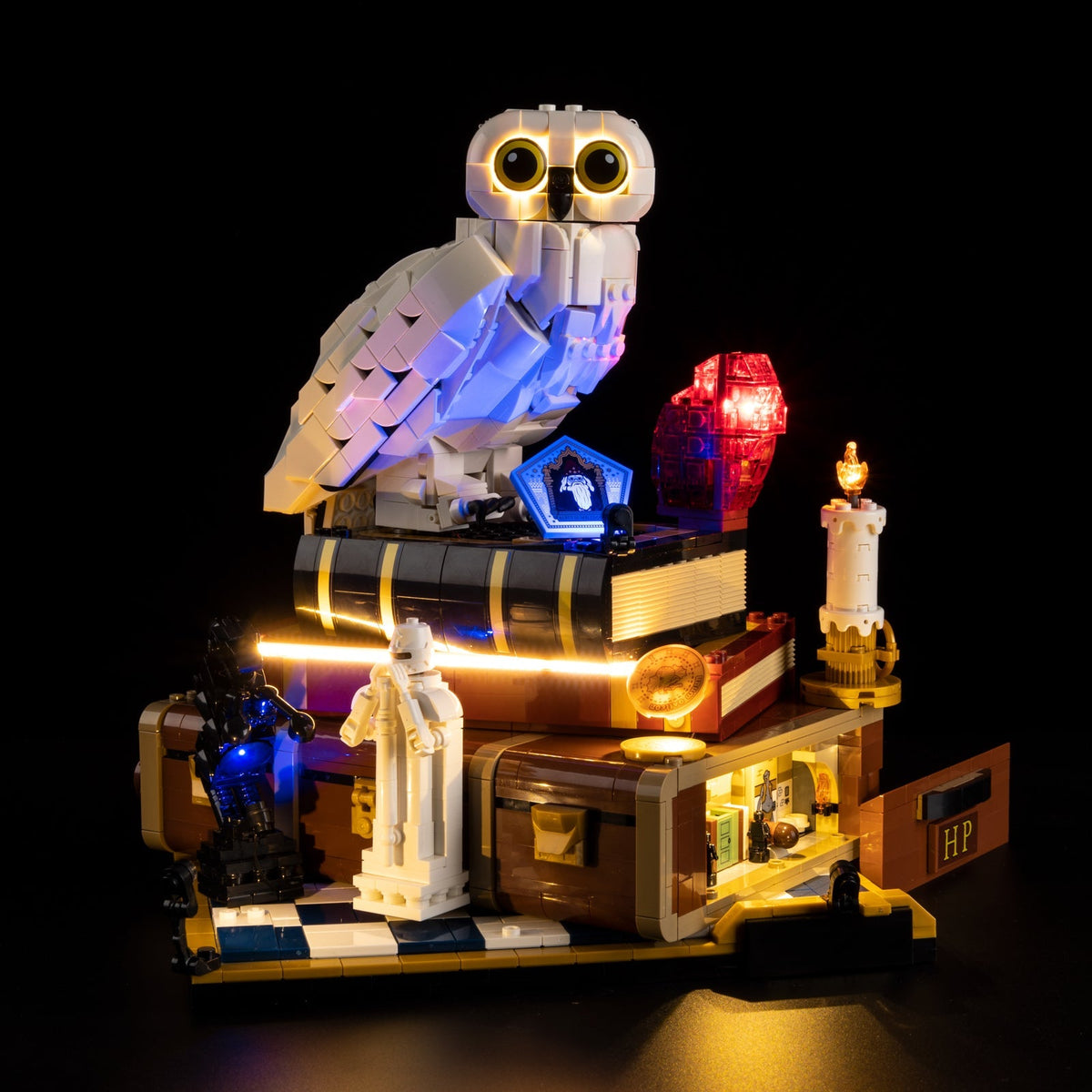 LED light kit compatible with LEGO® Sorcerer's Stone – Collectors' Edition Set #76466 — product photo 1