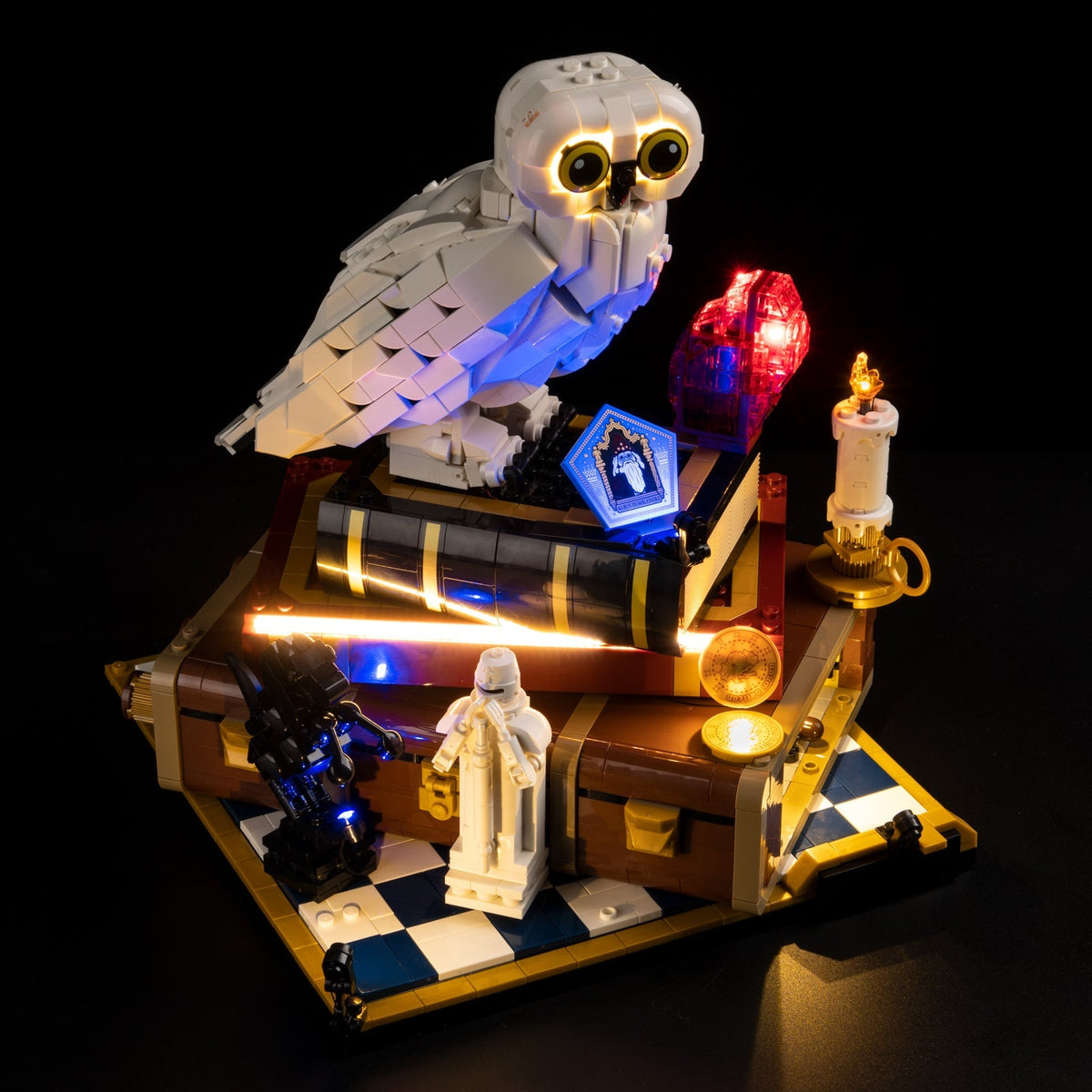 LED light kit compatible with LEGO® Sorcerer's Stone – Collectors' Edition Set #76466 — product photo 6