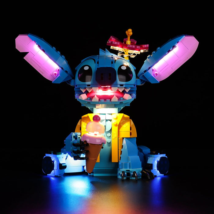 LED light kit compatible with LEGO® Stitch Set #43249 — product photo 1