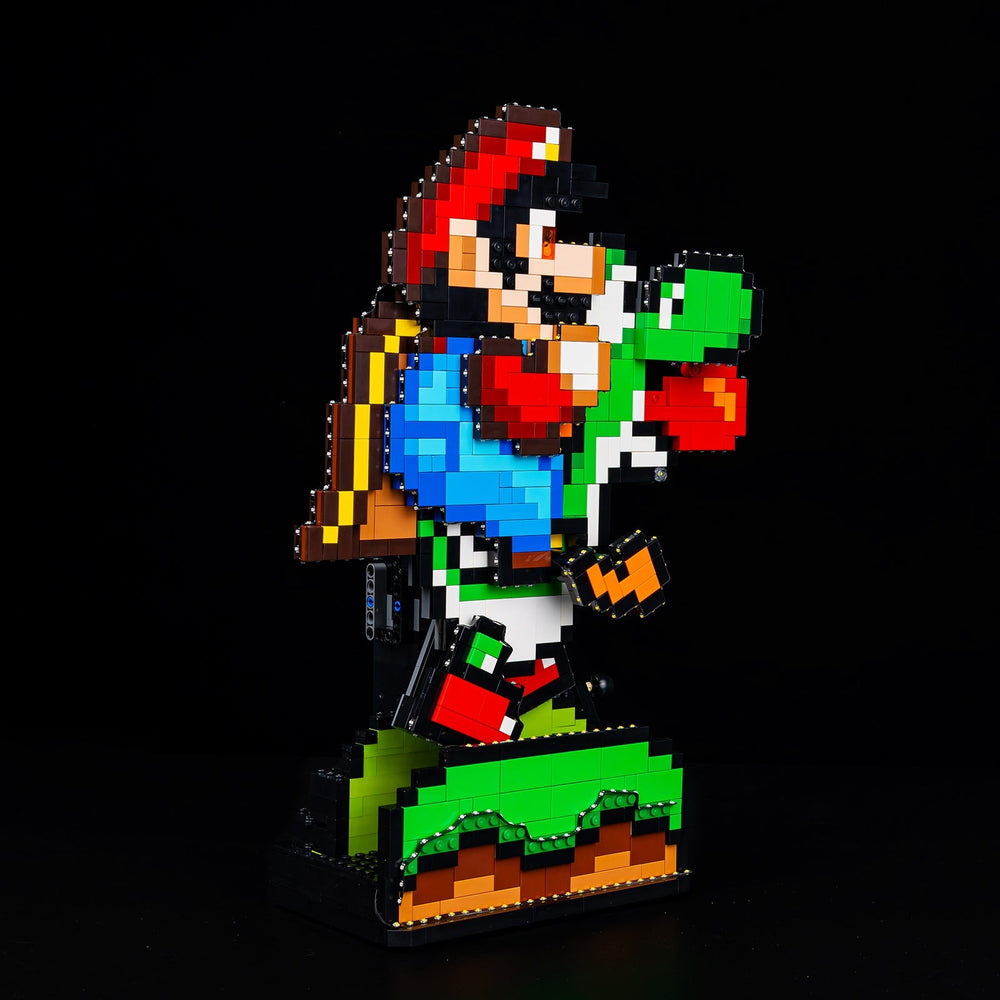 LED light kit compatible with LEGO® Super Mario World™: Mario & Yoshi Set #71438 — product photo 2