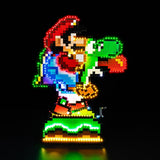 LED light kit compatible with LEGO® Super Mario World™: Mario & Yoshi Set #71438 — product photo 4