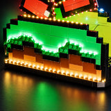 LED light kit compatible with LEGO® Super Mario World™: Mario & Yoshi Set #71438 — product photo 6