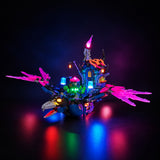 LED light kit compatible with LEGO® The Never Witch's Midnight Raven Set #71478 — product photo 1