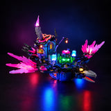 LED light kit compatible with LEGO® The Never Witch's Midnight Raven Set #71478 — product photo 4