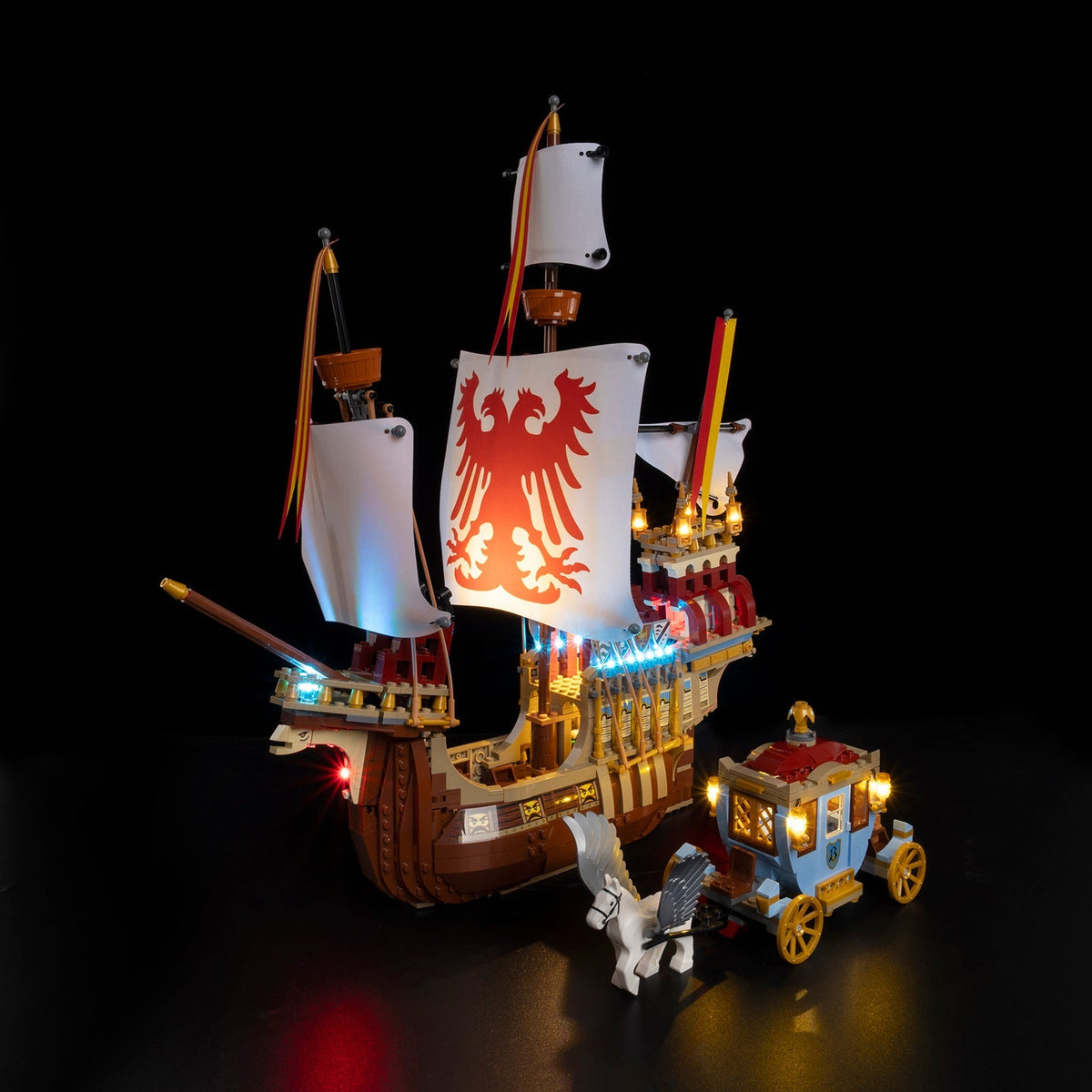 LED light kit compatible with LEGO® Triwizard Tournament: The Arrival Set #76440 — product photo 1
