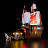 LED light kit compatible with LEGO® Triwizard Tournament: The Arrival Set #76440 — product photo 5