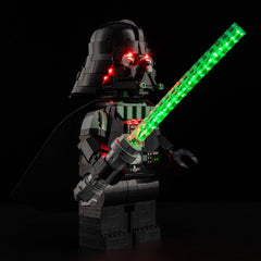 LED light kit compatible with LEGO® Up-Scaled Darth Vader™ Minifigure Set #75461 — product photo 3
