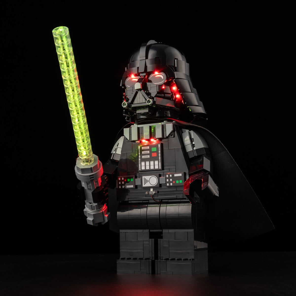 LED light kit compatible with LEGO® Up-Scaled Darth Vader™ Minifigure Set #75461 — product photo 6