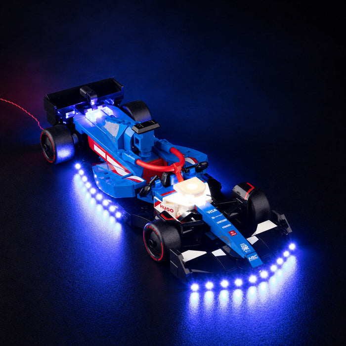 LED light kit compatible with LEGO® Visa Cash App RB VCARB 01 F1® Race Car Set #77246 — product photo 4