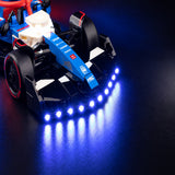 LED light kit compatible with LEGO® Visa Cash App RB VCARB 01 F1® Race Car Set #77246 — product photo 6