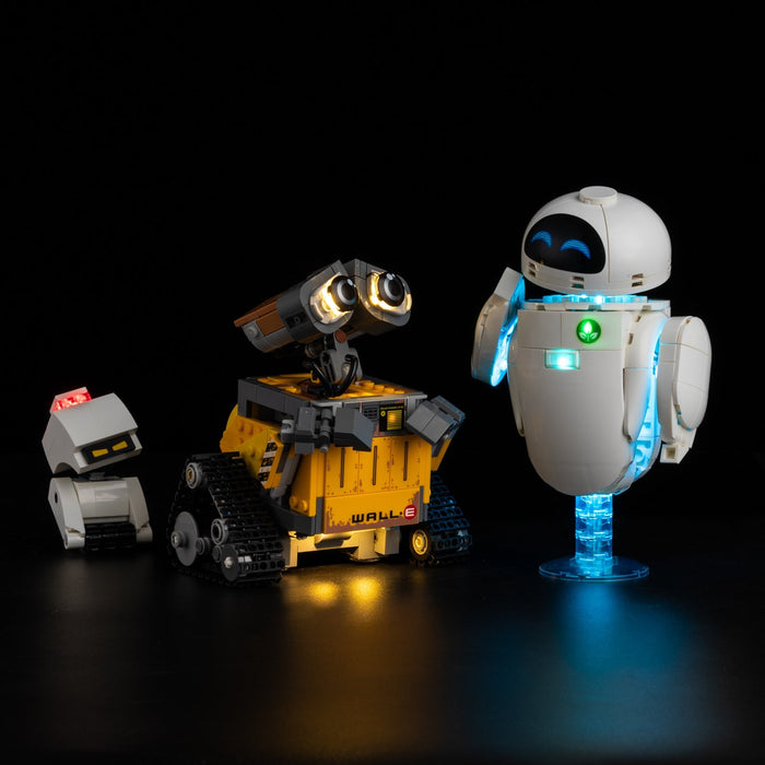 LED light kit compatible with LEGO® Wall-E and Eve Set #43279 — product photo 1