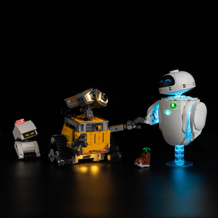 LED light kit compatible with LEGO® Wall-E and Eve Set #43279 — product photo 3