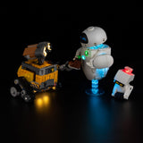 LED light kit compatible with LEGO® Wall-E and Eve Set #43279 — product photo 4