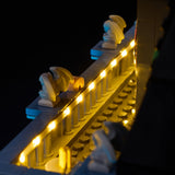 LED light kit compatible with LEGO® Wednesday & Enid's Dorm Room Set #76781 — product photo 5