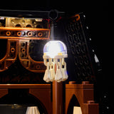 LED light kit compatible with LEGO® Wednesday & Enid's Dorm Room Set #76781 — product photo 6