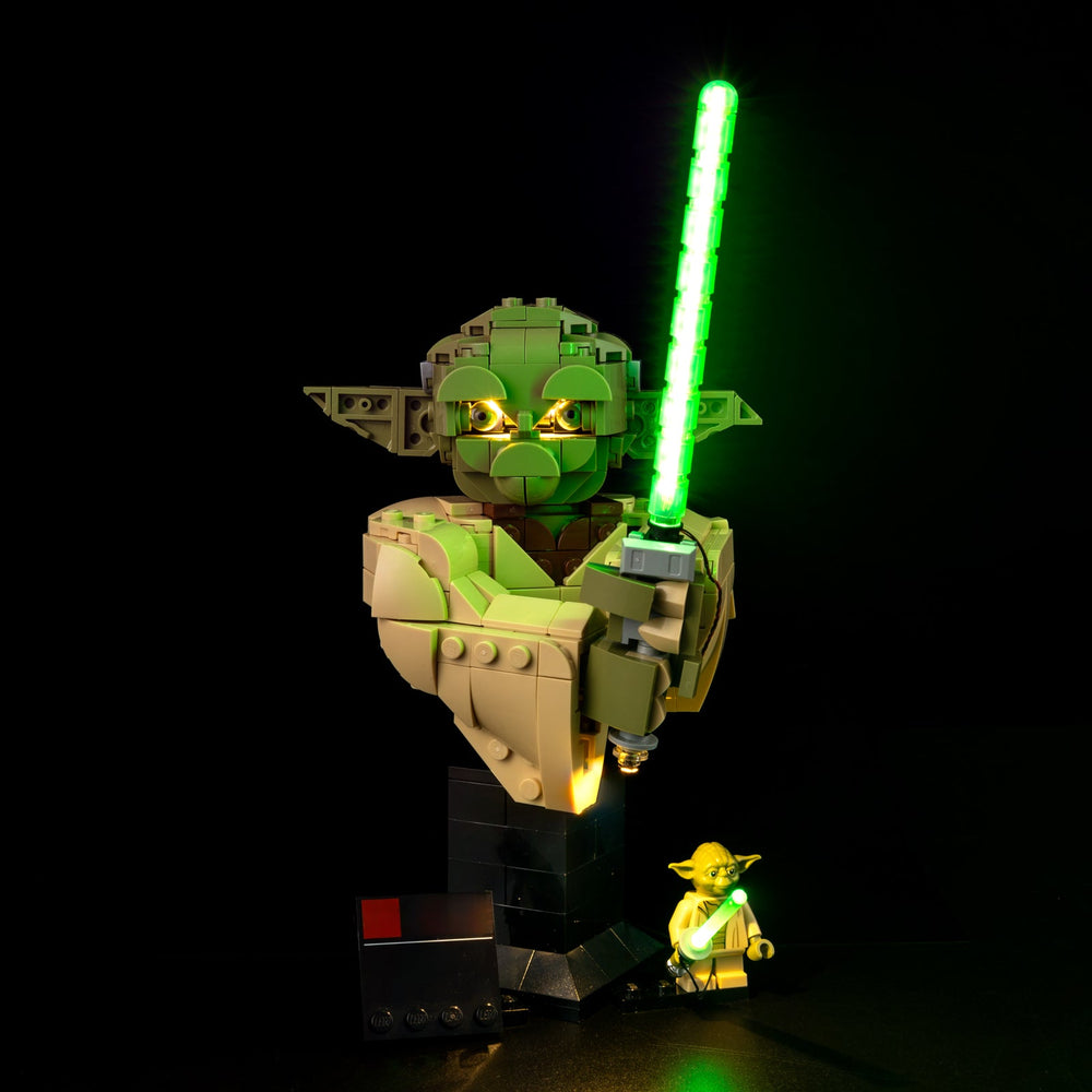 LED light kit compatible with LEGO® Yoda™ Bust Set #75438 — product photo 1