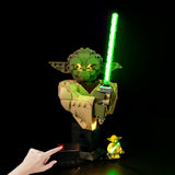 LED light kit compatible with LEGO® Yoda™ Bust Set #75438 — product photo 3