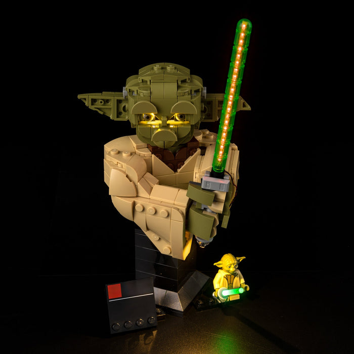 LED light kit compatible with LEGO® Yoda™ Bust Set #75438 — product photo 4