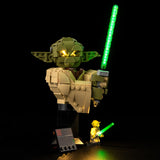 LED light kit compatible with LEGO® Yoda™ Bust Set #75438 — product photo 6