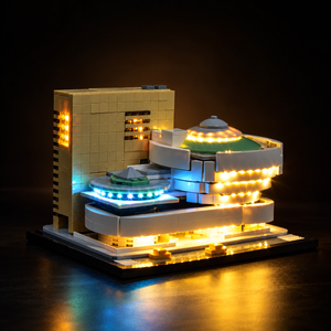 Light Kit Compatible with LEGO® Solomon R. Guggenheim Museum Set 21035