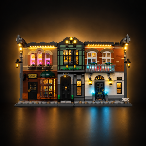 Light Kit Compatible with LEGO® Sherlock Holmes Book Nook Set 10351