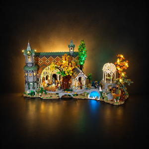 Light Kit Compatible with LEGO® The Lord of the Rings: Rivendell™ Set 10316