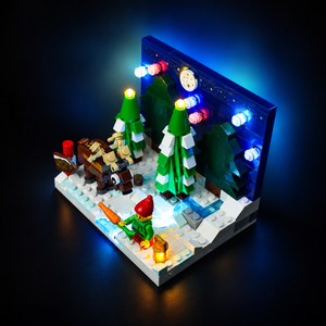 Light Kit Compatible with LEGO® Christmas Gift Set 40484