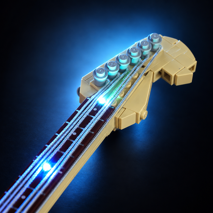 Light Kit Compatible with LEGO® Fender® Stratocaster™ Set 21329