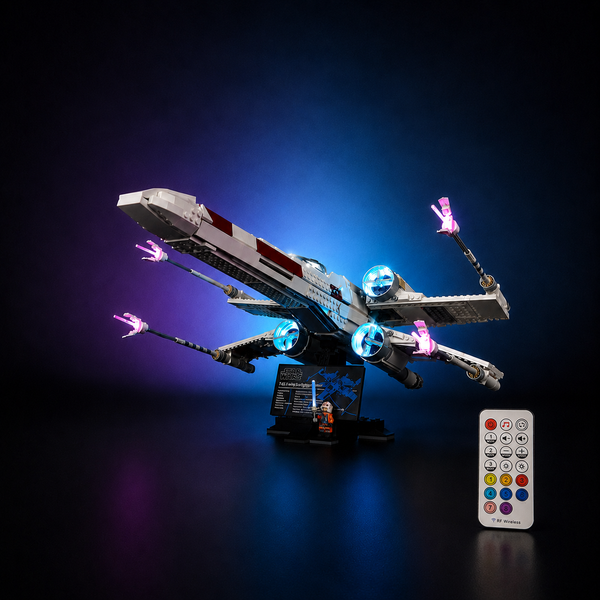 LED Light Kit for LEGO® Star Wars™ X-Wing Starfighter 75355